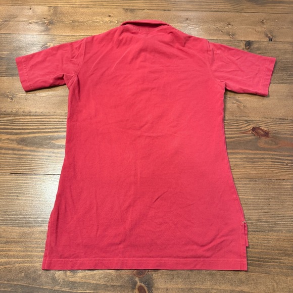 Sid‎ Mashburn Polo Mens XS Red Short Sleeved Polo Pima Pique Cotton *READ* - Picture 8 of 8